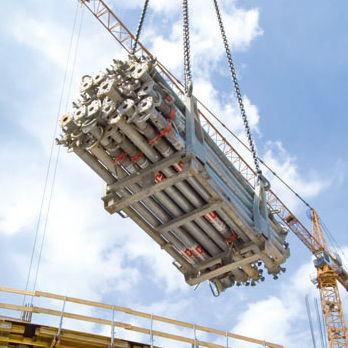 Étai en acier - EUROPLUS® - Hünnebeck GmbH - vertical / de dalles