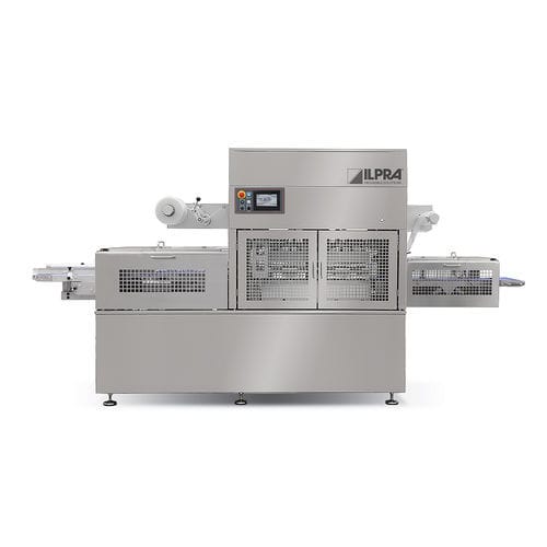 Operculeuse pour barquettes - FOODPACK 1485 - Ilpra S.p.A. - linéaire / automatique / pour l'industrie agroalimentaire