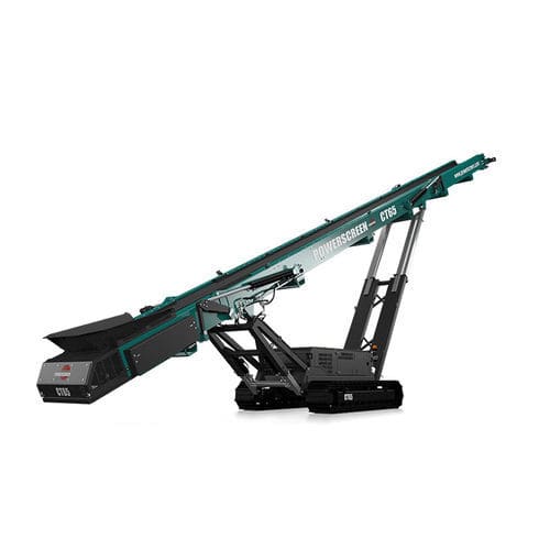 Convoyeur à bande - CT65 - Powerscreen - à inclinaison réglable / pour la manutention / sur chenilles