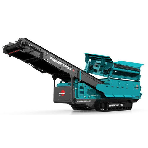 Crible pour chantier de construction - POWERTRAK 750 - Powerscreen - pour le recyclage / mobile / vibrant