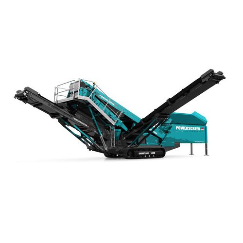 Crible pour mine - CHIEFTAIN 1400 - Powerscreen - mobile / pour produits en vrac / 2 fractions