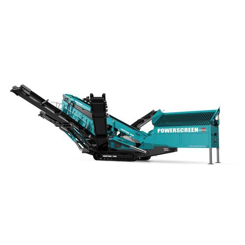 Crible pour mine - CHIEFTAIN 1700 - Powerscreen - mobile / pour produits en vrac / 3 fractions