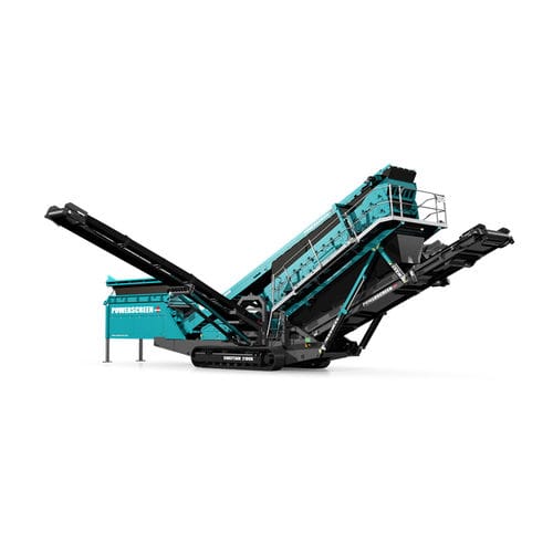 Crible pour mine - CHIEFTAIN 2100X - Powerscreen - mobile / pour produits en vrac / 2 fractions