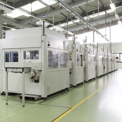 Ligne d'assemblage semi-automatique - Wolf Produktionssysteme GmbH & Co.KG - de marquage / de soudage