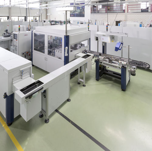 Ligne d'assemblage automatique - Wolf Produktionssysteme GmbH & Co.KG - de soudage