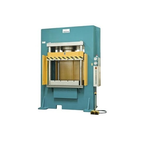 Presse hydraulique - PHA-500 - Mécamaq - d'emboutissage / de découpe / à double effet