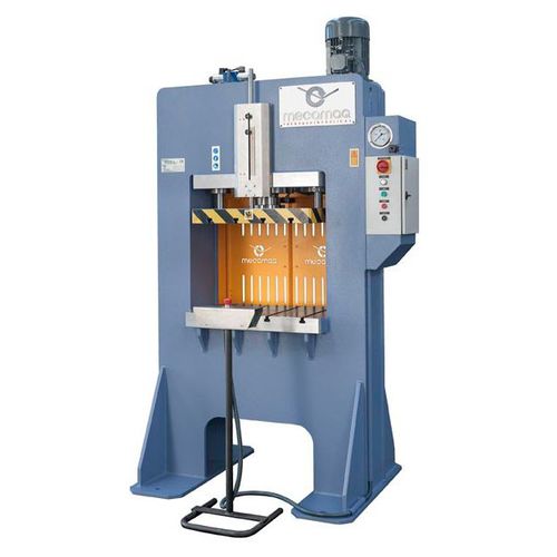 Presse hydraulique - PDM-100 - Mécamaq - de formage / de production / à arcade