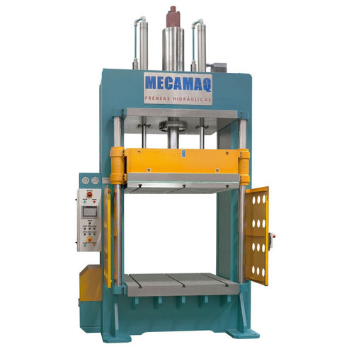 Presse hydraulique - PHA-200 - Mécamaq - de formage / de panneaux / à 4 colonnes