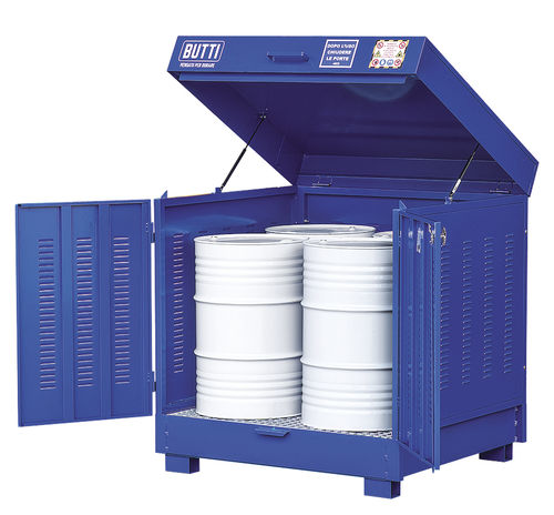 Armoire de stockage - 822GB15 - BUTTI - de sécurité / au sol / à portes battantes