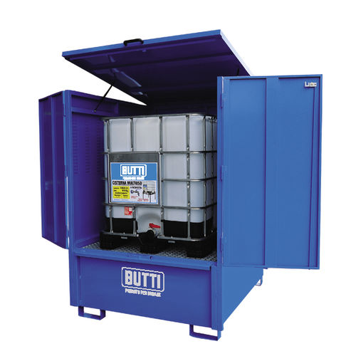 Armoire de stockage - 8080D1C18 - BUTTI - de sécurité / au sol / à portes battantes
