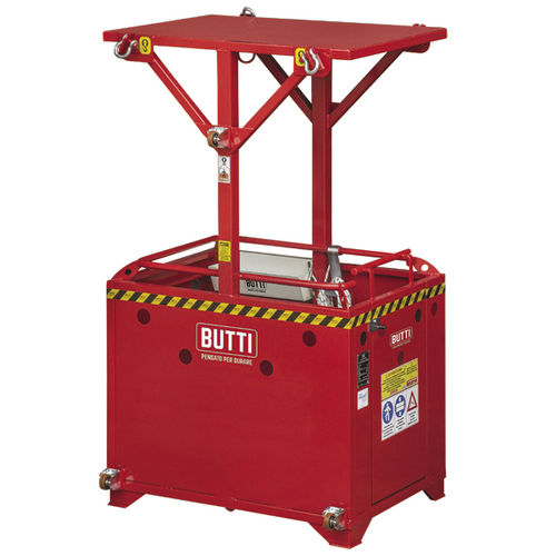 Plateforme de levage - 367 - BUTTI - suspendue / porte-opérateur / verticale