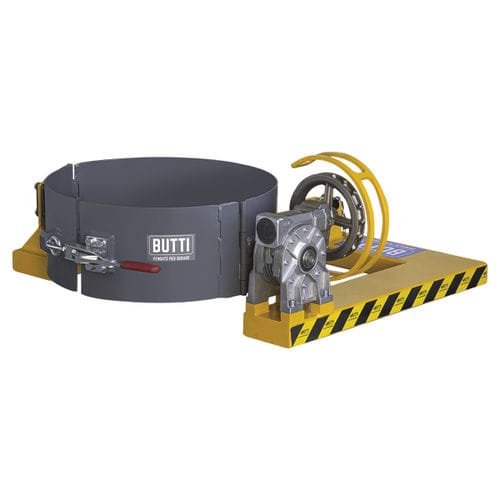 Appareil de levage et de retournement avec prise - 927G - BUTTI - de fûts