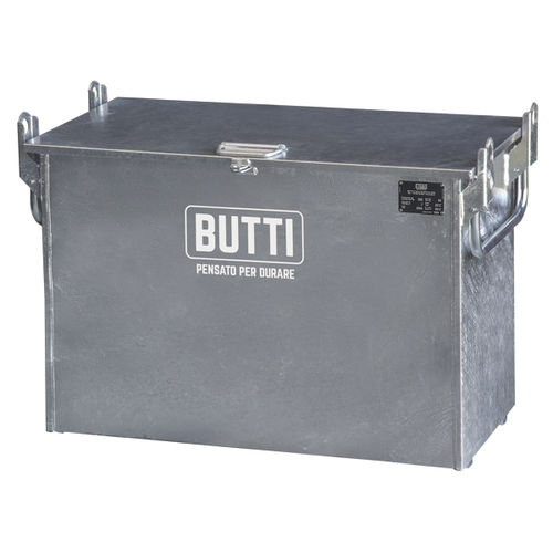 Caisse en zinc - 35 series - BUTTI - industrielle / avec couvercle