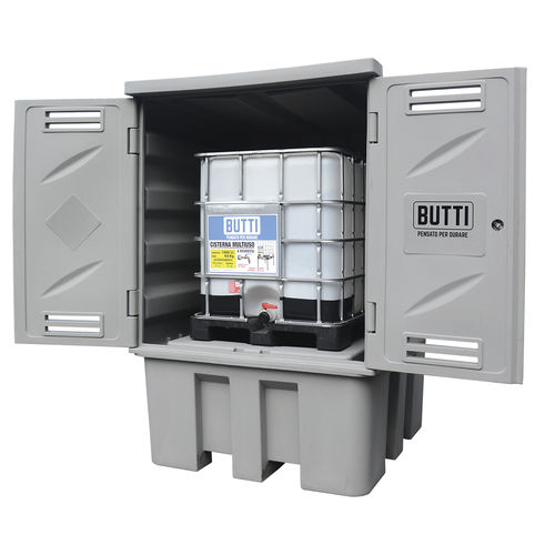 Armoire de stockage - 8080AP1C - BUTTI - de protection / au sol / à portes battantes