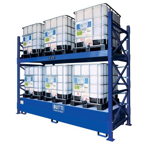 Rayonnage antisismique - 80806CMA - BUTTI - pour entrepôt de stockage / à étagères / modulaire