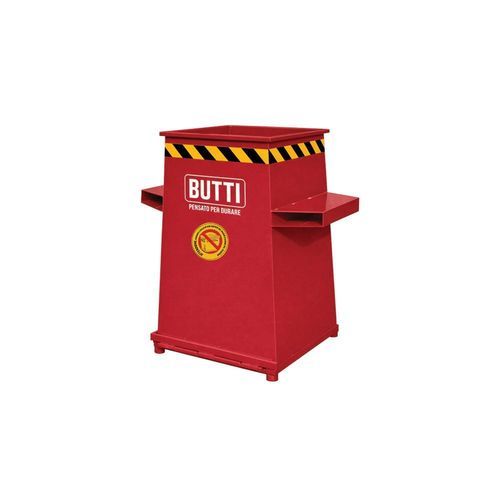 Conteneur industriel - 637A - BUTTI - de chargement de ferraille / pour chariot élévateur / en métal
