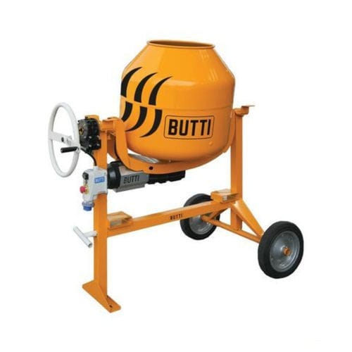Bétonnière électrique - 644 series - BUTTI - mobile / autonome / silencieuse