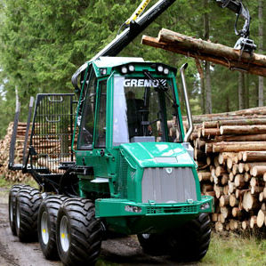 Porteur forestier - 750F - Gremo AB