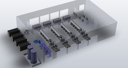 Unité d'électrolyse pour le traitement des eaux - Multi MW - Elogen - électrochloration