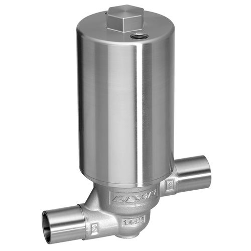 Vanne à membrane - F40 - GEMÜ Gebrüder Müller Apparatebau GmbH & Co. KG - à commande pneumatique / pour applications industrielles / pour applications de process