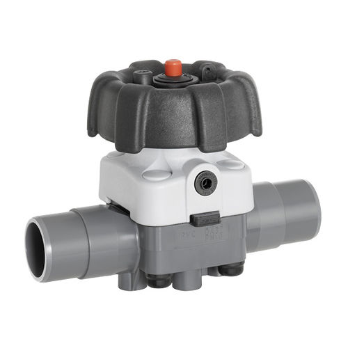 Vanne à membrane - R677 - GEMÜ Gebrüder Müller Apparatebau GmbH & Co. KG - manuelle / pour l'eau / pour solvant