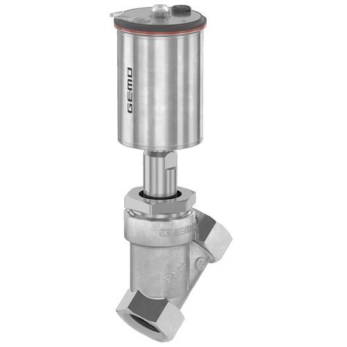 Vanne à soupape - GEMÜ S40 - GEMÜ Gebrüder Müller Apparatebau GmbH & Co. KG - pneumatique / d'arrêt / pour l'eau