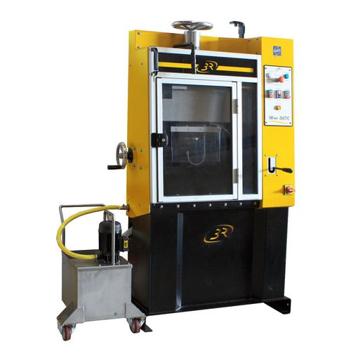Rectifieuse d'éprouvette béton - MINI MATIC - 3R RECHERCHES & REALISATIONS REMY - CNC / semi-automatique