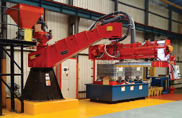 Mélangeur à palettes - Spartan III series - Omega foundry machinery - continu / liquide / solide / mobile