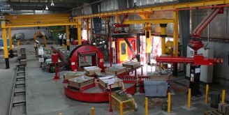 Ligne de manutention - CAROUSEL - Omega foundry machinery