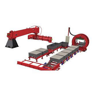 Ligne de manutention - FAST LOOP - Omega foundry machinery