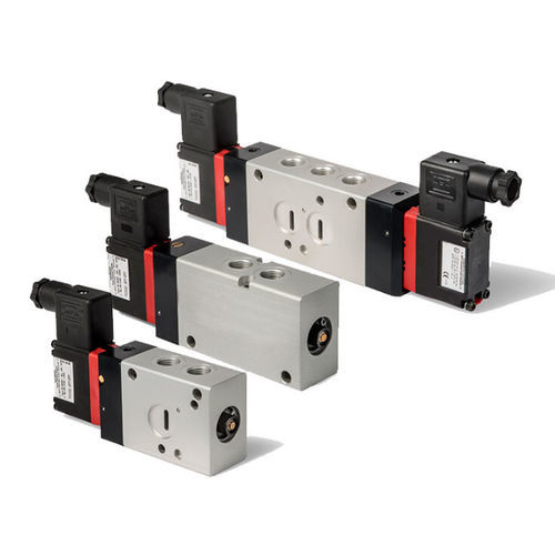Distributeur pneumatique à tiroir - S series - HOERBIGER Automatisierungstechnik GmbH - actionné par solénoïde / 3/2 / 5/2 voies