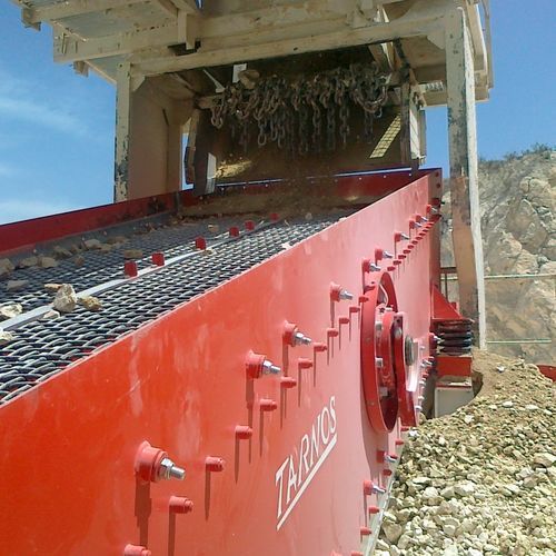 Crible à criblage sec - TARNOS - à criblage humide / pour mine / pour le recyclage
