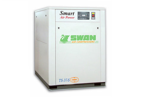 Compresseur à vis - TS  - SWAN AIR COMPRESSOR - d'air / à moteur électrique / stationnaire