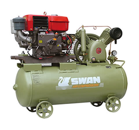Compresseur à piston - HE - SWAN AIR COMPRESSOR - d'air / à moteur diesel / sur roulette