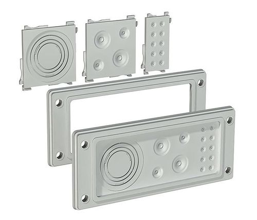 Entrée de câble modulaire - Design-A-Flange - RAL series - Tapper Sealing Technology - IP65 / pour câble