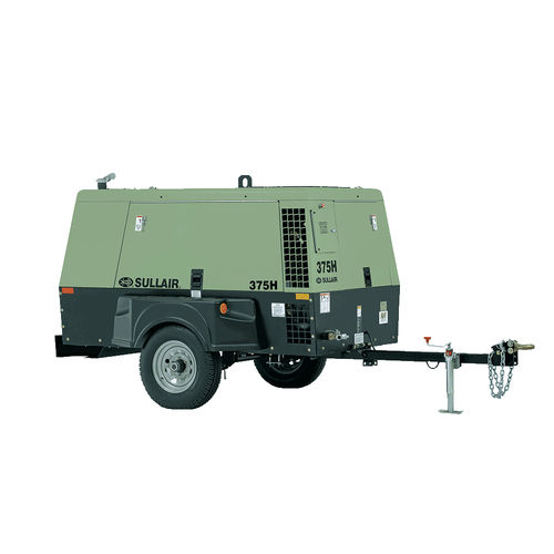 Compresseur à vis - 375 H series - SULLAIR - d'air / avec moteur diesel / mobile