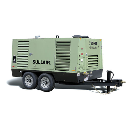 Compresseur rotatif - 750HH  - SULLAIR - d'air / avec moteur diesel / mobile