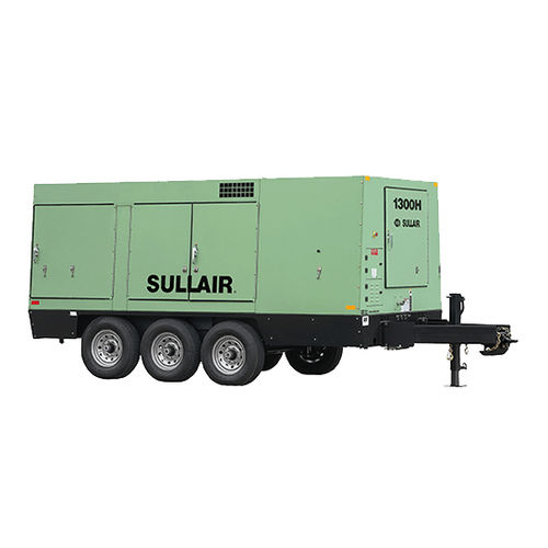 Compresseur rotatif - 1300H - SULLAIR - d'air / avec moteur diesel / mobile