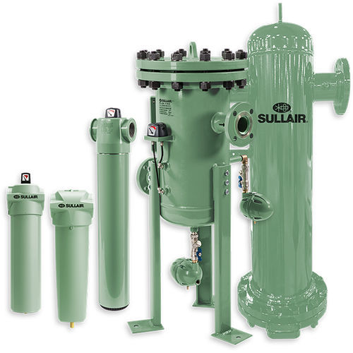 Filtre sécheur à huile - SULLAIR - à eau / en acier inoxydable / basse pression