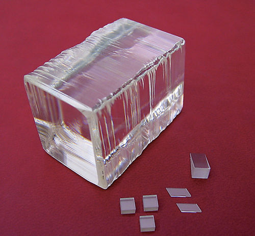 Cristal de tungstate de gadolinium et de potassium dopé Yb (Yb:KGW) - EKSMA Optics - pour diffusion Raman stimulée / pour laser