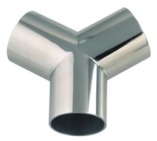 Raccord pneumatique - 504 series - Morsello Inox srl - à visser / en Y / en acier inoxydable