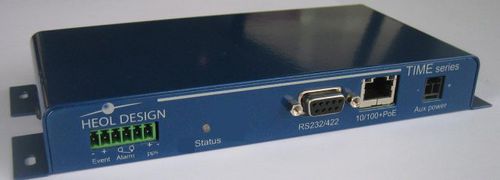 Serveur de temps GPS - T102 - heol design - NMEA / modulaire / sur rail DIN