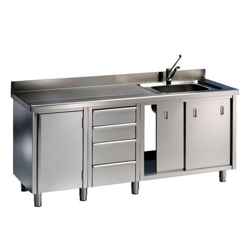 Établi en inox - SGD series - DISSET ODISEO, S.L. - modulaire