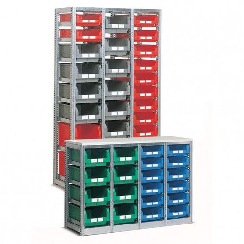 Rayonnage pour entrepôt de stockage - FTR series - DISSET ODISEO, S.L. - pour boîtes / en métal / galvanisé