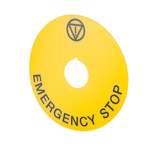 Étiquette indicateur d'urgence - New Elfin - imprimée / de sécurité / signalétique