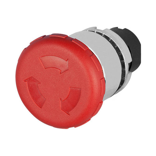 Bouton poussoir coup de poing - New Elfin - à ressort / d'arrêt d'urgence / IK 03
