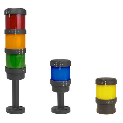 Colonne lumineuse permanente - New Elfin - à 6 couleurs / IP44 / modulaire