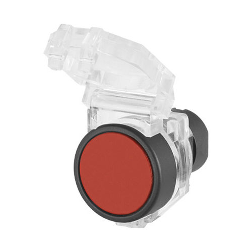 Bouton poussoir non lumineux - 020PPIRPP - New Elfin - tactile / IK 03 / IP66