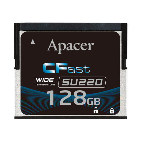 Carte mémoire flash - SU220-CFast - Apacer Technology B.V. - CompactFlash / 8 GB / 32 GB