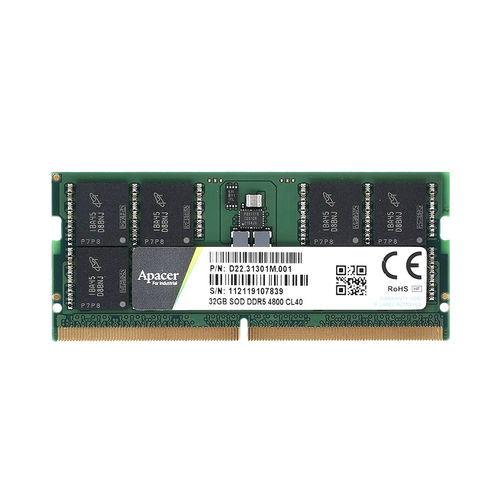 Module de mémoire SO-DIMM - Apacer Technology B.V. - DDR5 / industriel